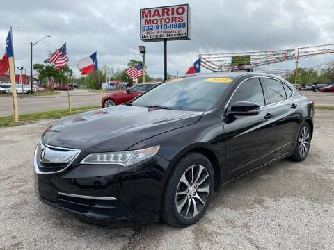 2015 Acura TLX for sale at Mario Motors in South Houston TX