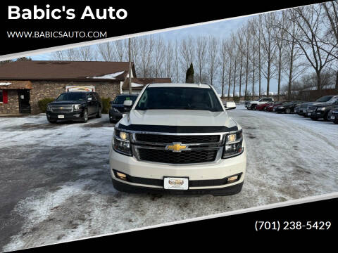 2015 Chevrolet Tahoe for sale at Babic's Auto in Fergus Falls MN