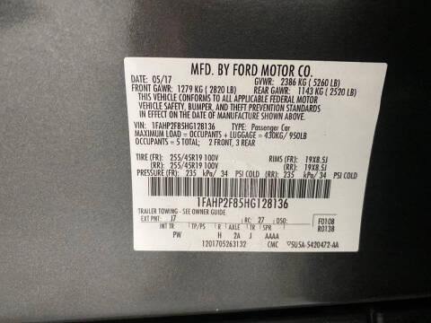 2017 Ford Taurus Limited