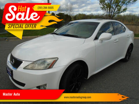 2007 Lexus IS 250 for sale at Master Auto in Revere MA