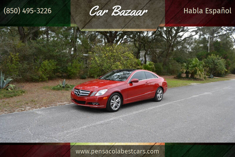 2010 Mercedes-Benz E-Class for sale at Car Bazaar in Pensacola FL