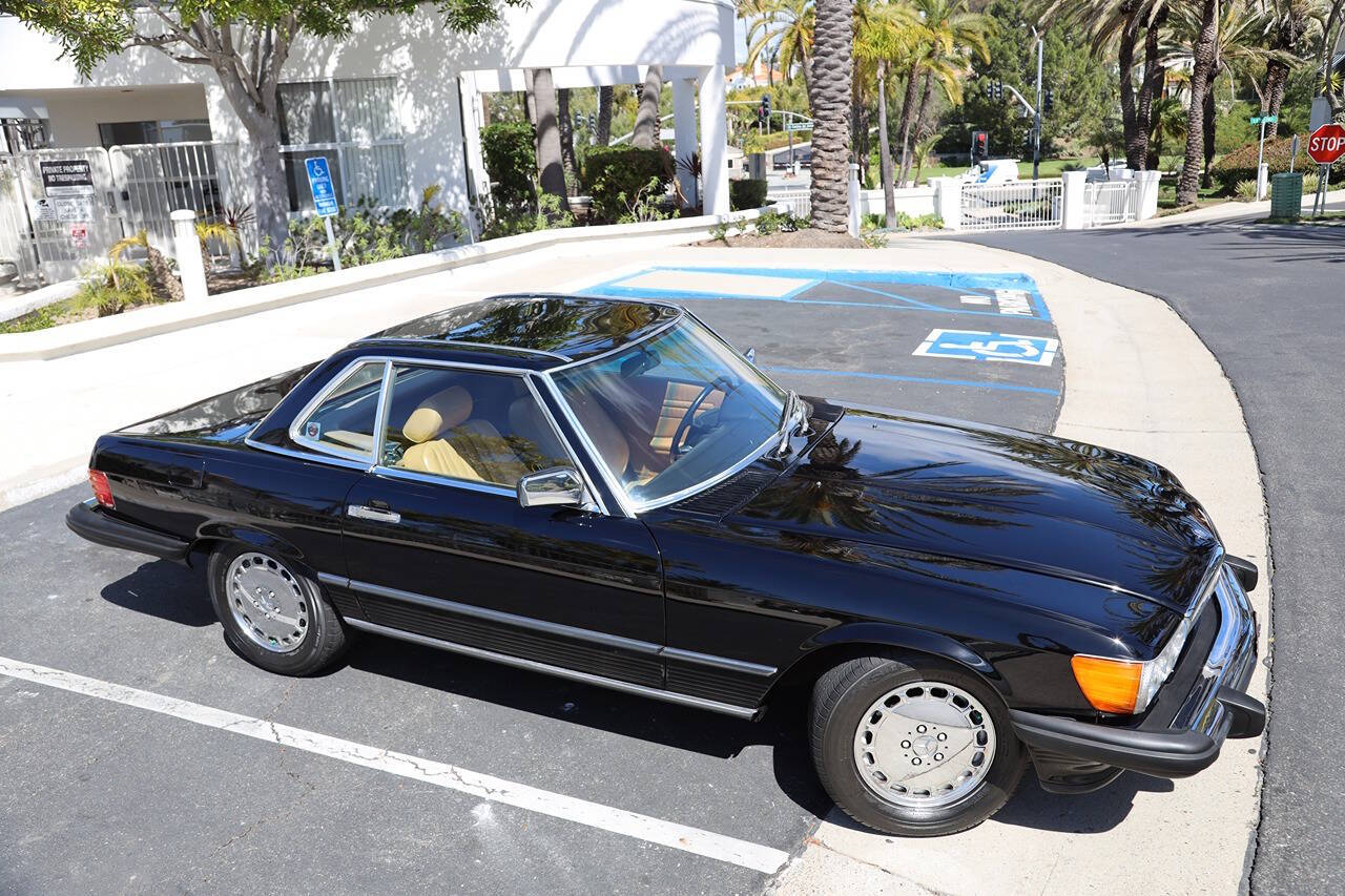 1987 Mercedes-Benz 560-Class for sale at DE AUTOS INC in San Juan Capistrano, CA