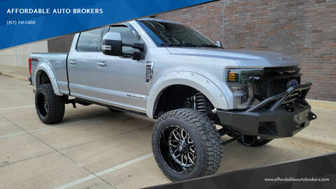 2022 Ford F-250 Super Duty for sale at AFFORDABLE AUTO BROKERS in Keller TX