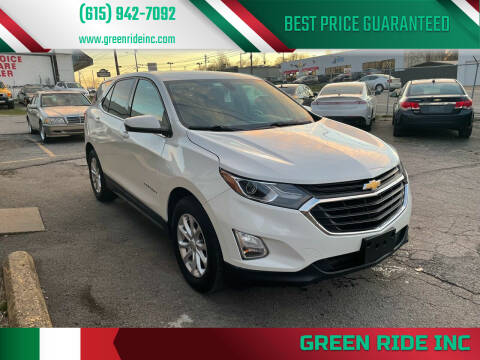 2018 Chevrolet Equinox for sale at Green Ride Inc in Nashville TN