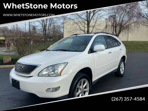 2009 Lexus RX 350 for sale at WhetStone Motors in Bensalem PA