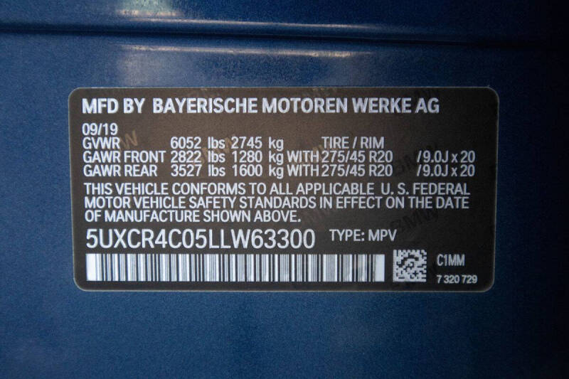 2020 BMW X5 sDrive40i