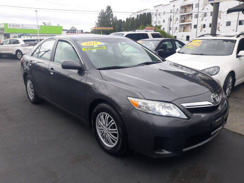 2011 Toyota Camry Hybrid for sale at Low Auto Sales in Sedro Woolley WA