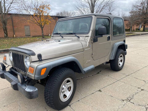 2004 Jeep Wrangler for sale at Wheels Auto Sales in Bloomington IN