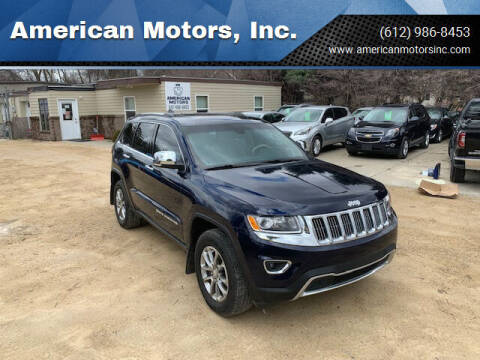 2014 Jeep Grand Cherokee for sale at American Motors, Inc. in Farmington MN