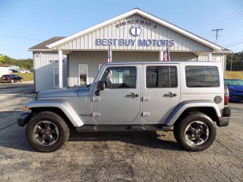 2014 Jeep Wrangler Unlimited for sale at Tim Newman's Best Buy Motors in Hillsboro OH