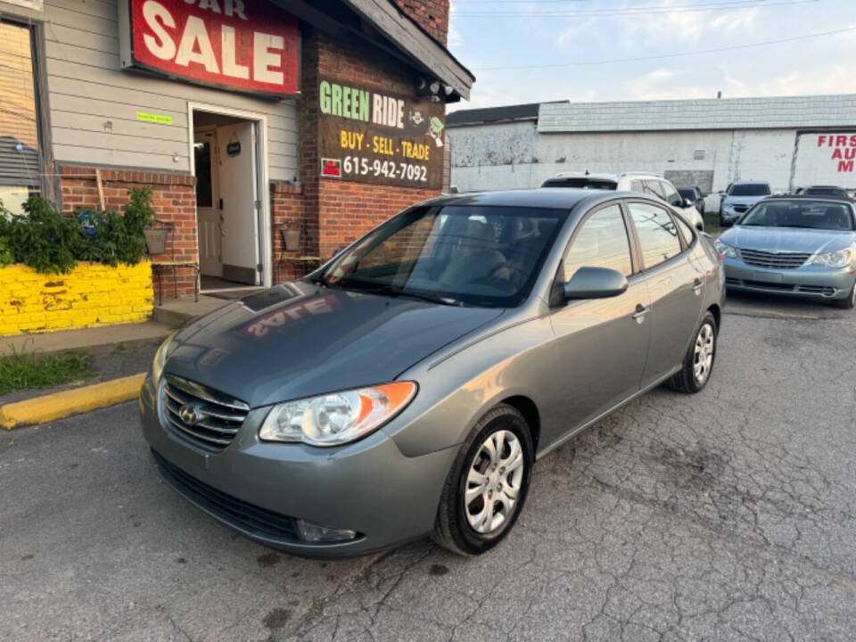 2010 Hyundai ELANTRA for sale at Green Ride LLC in NASHVILLE, TN