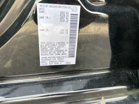 2024 Nissan Altima 2.5 SV