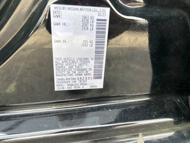 2024 Nissan Altima 2.5 SV