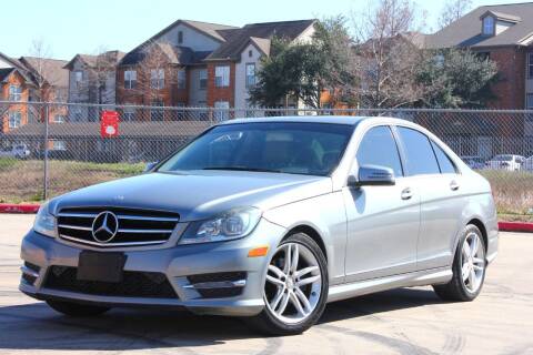 2014 Mercedes-Benz C-Class for sale at MBK AUTO GROUP , INC in Houston TX