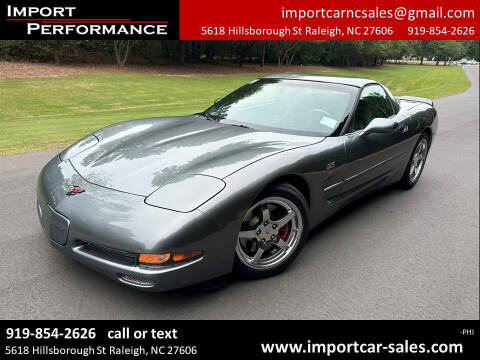 2004 Chevrolet Corvette for sale at Import Performance Sales in Raleigh NC