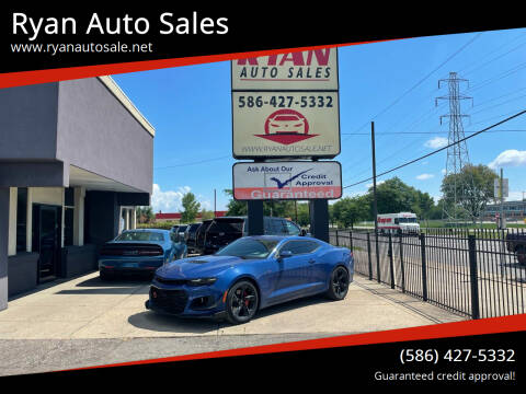 2021 Chevrolet Camaro for sale at Ryan Auto Sales in Warren MI