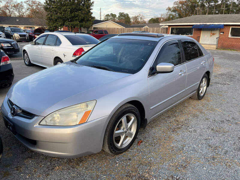2004 Honda Accord for sale at LAURINBURG AUTO SALES in Laurinburg NC
