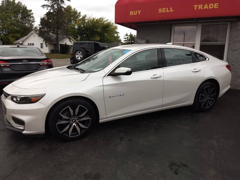 2016 Chevrolet Malibu for sale at Economy Motors in Muncie IN