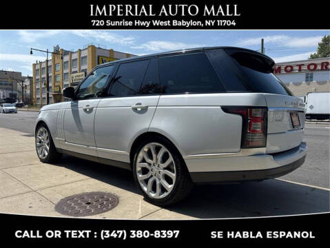 2016 Land Rover Range Rover HSE