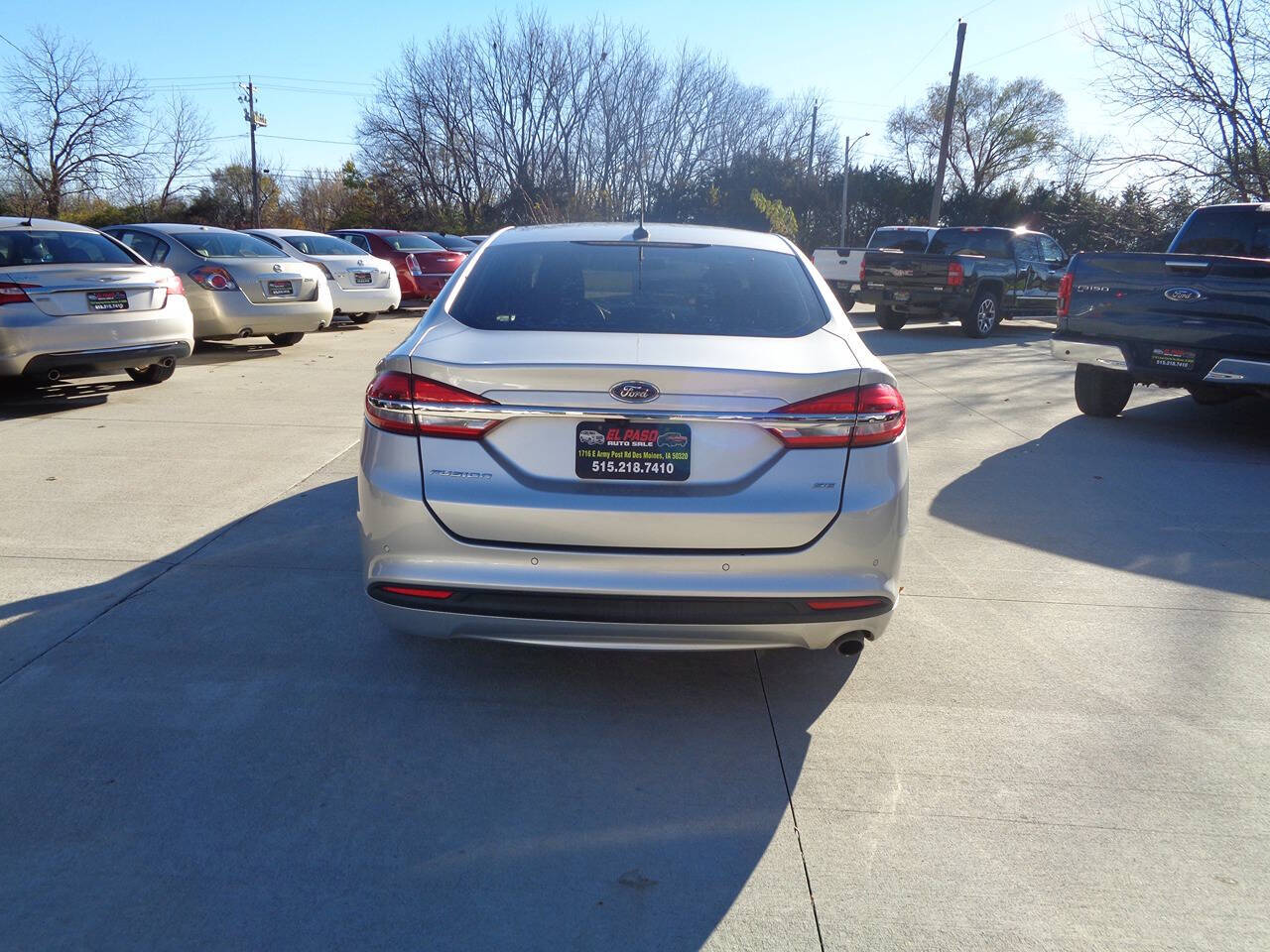 2017 Ford Fusion for sale at El Paso Auto Sale in Des Moines, IA