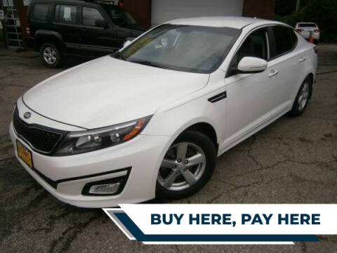 2015 Kia Optima for sale at WESTSIDE AUTOMART INC in Cleveland OH