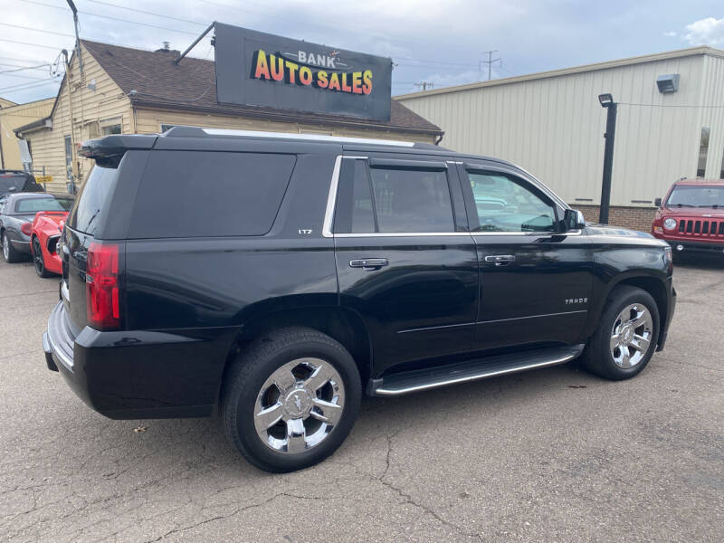 2016 Chevrolet Tahoe for sale at BANK AUTO SALES in Wayne MI