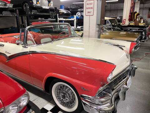 1956 Ford Sunliner for sale at Berliner Classic Motorcars Inc in Dania Beach FL