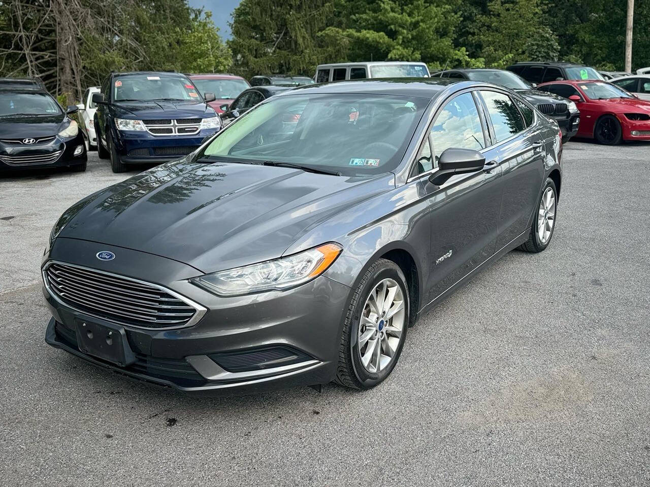 2017 Ford Fusion Hybrid for sale at Sams Auto Repair & Sales LLC in Harrisburg, PA