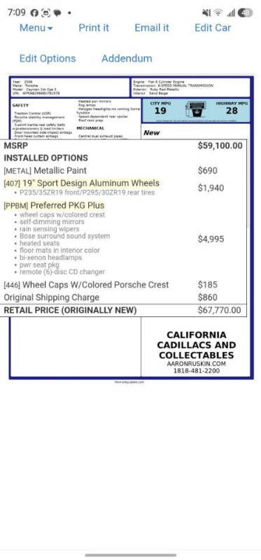 2008 Porsche Cayman S