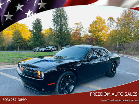 2018 Dodge Challenger for sale at Freedom Auto Sales in Chantilly VA