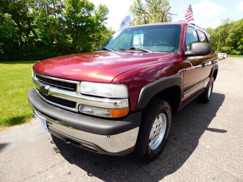 2001 Chevrolet Tahoe for sale at American Auto Sales in Forest Lake MN
