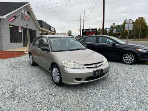 2004 Honda Civic for sale at Massi Motors in Durham NC