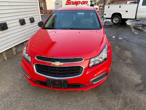 2016 Chevrolet Cruze Limited for sale at Charlie's Auto Sales in Quincy MA