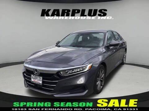 2021 Honda Accord for sale at Karplus Warehouse in Pacoima CA