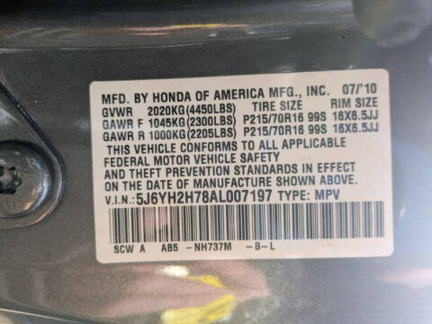 2010 Honda Element EX