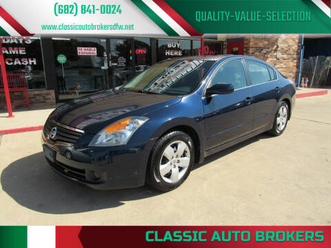 2007 Nissan Altima for sale at Classic Auto Brokers in Haltom City TX