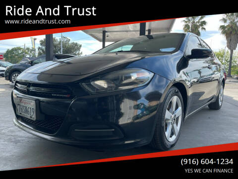 2015 Dodge Dart for sale at Ride And Trust in Sacramento CA