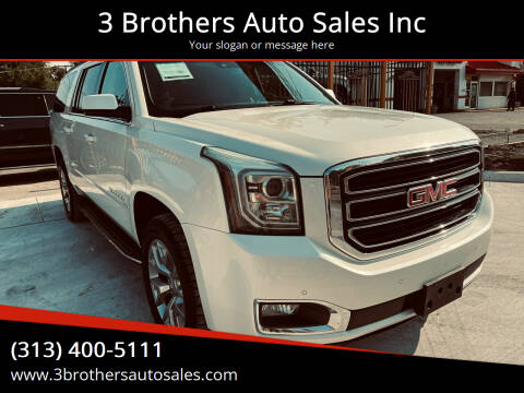 2015 GMC Yukon XL for sale at 3 Brothers Auto Sales Inc in Detroit MI
