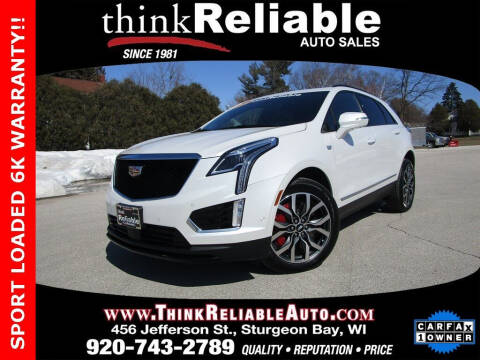 2022 Cadillac XT5 for sale at RELIABLE AUTOMOBILE SALES, INC in Sturgeon Bay WI