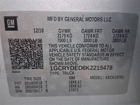 2019 Chevrolet Silverado 1500 LT