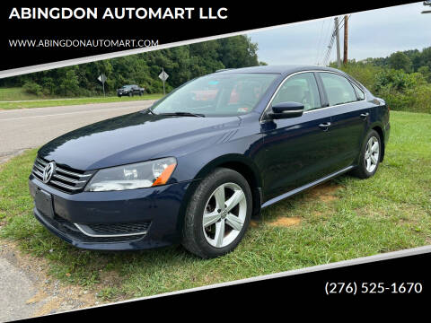 2014 Volkswagen Passat for sale at ABINGDON AUTOMART LLC in Abingdon VA