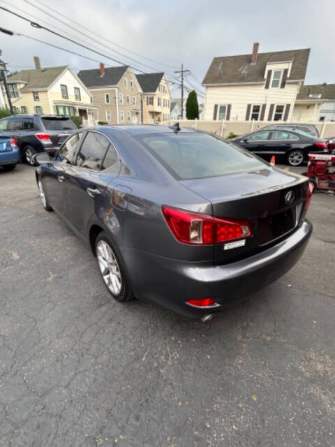 2012 Lexus IS 250 for sale at STATION 7 MOTORS in New Bedford, MA