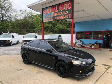 2009 Mitsubishi Lancer for sale at Global Auto Sales and Service in Nashville TN