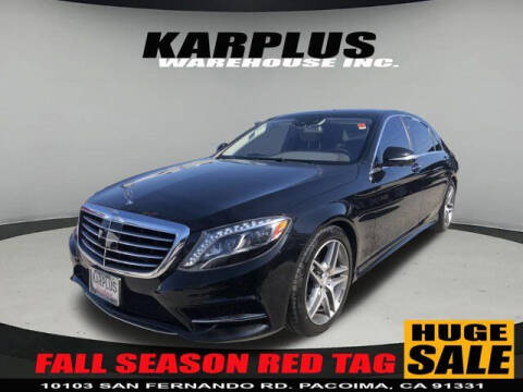2016 Mercedes-Benz S-Class for sale at Karplus Warehouse in Pacoima CA