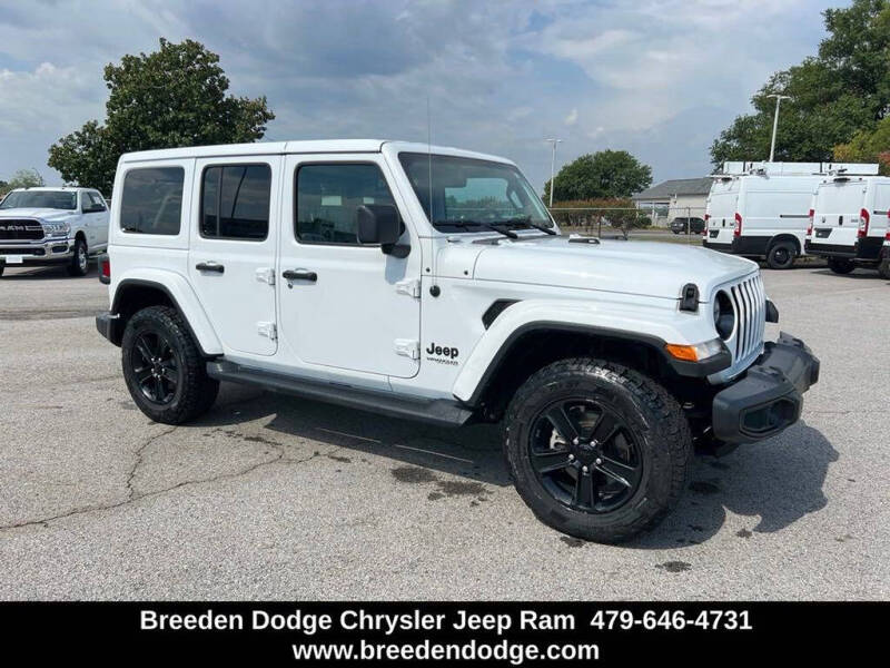 2021 Jeep Wrangler Unlimited for sale at Breeden Pre-Owned in Van Buren AR