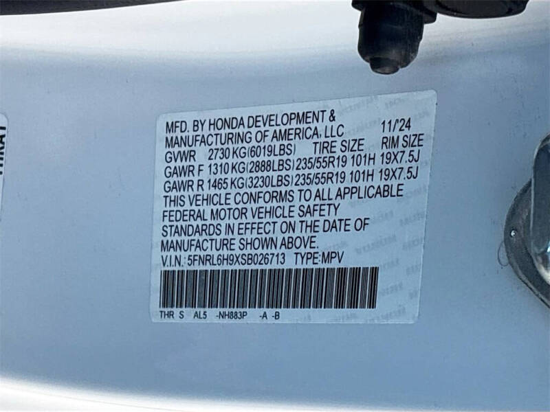 2025 Honda Odyssey Elite