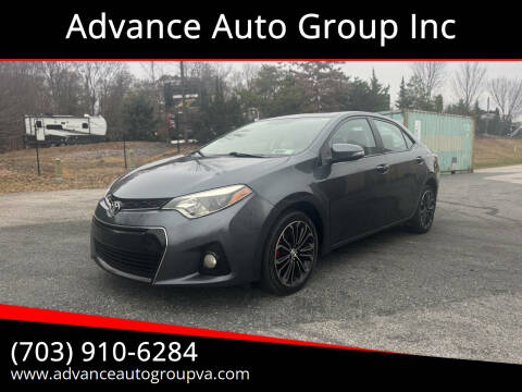 2015 Toyota Corolla S Plus