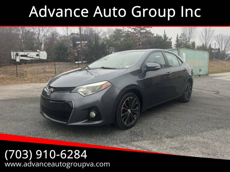 2015 Toyota Corolla S Plus