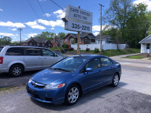 2009 Honda Civic for sale at CAPE UNITED AUTO INC in Cape Girardeau MO