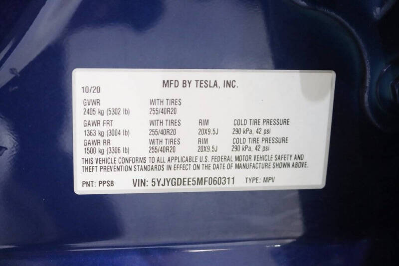 2021 Tesla Model Y Long Range